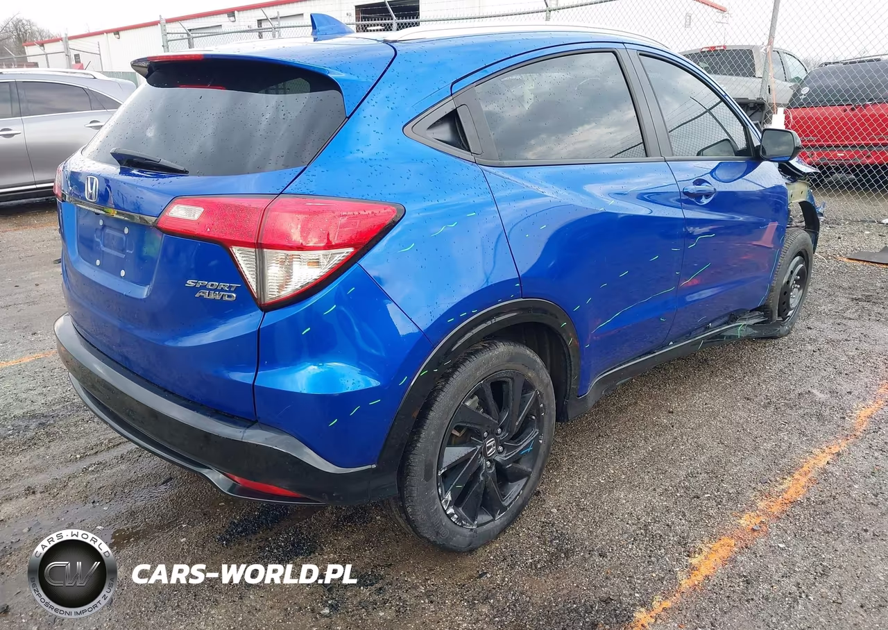 2021 Honda Hr-V Awd Sport VIN:3CZRU6H11MM724269 - 4