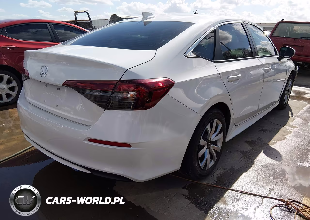2025 Honda Civic Lx VIN:2HGFE2F28SH565211 - 4