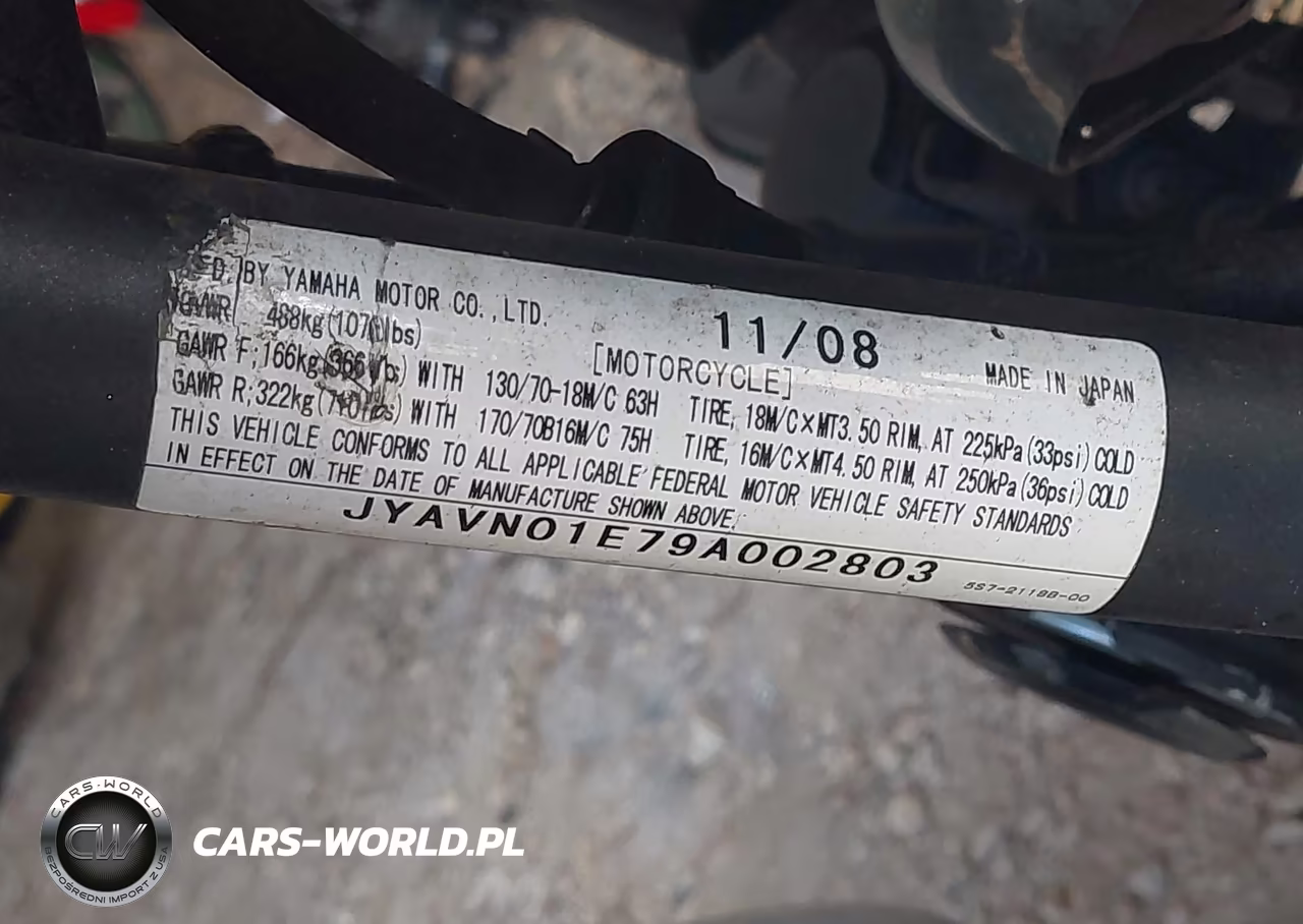 2009 Yamaha Xvs950 A VIN:JYAVN01E79A002803 - 10