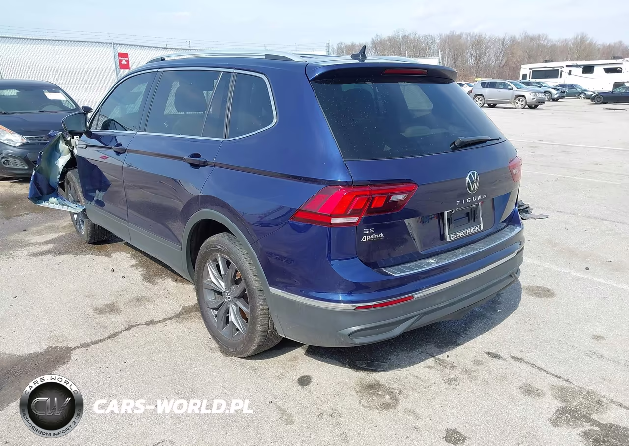 2022 Volkswagen Tiguan 2.0T Se VIN:3VV3B7AX9NM122115 - 3