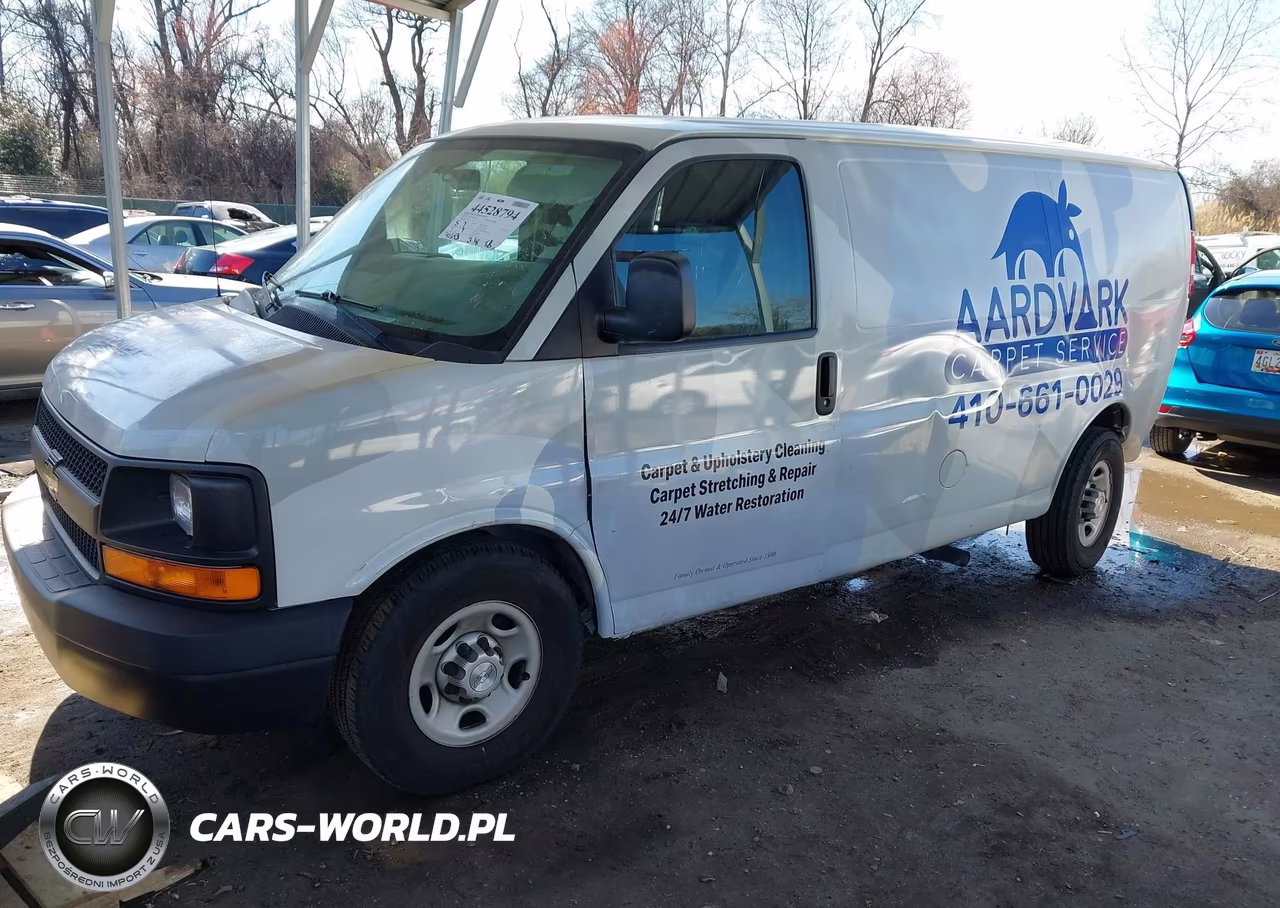 2017 Chevrolet Express 2500 Work Van VIN:1GCWGAFF5H1257703 - 2