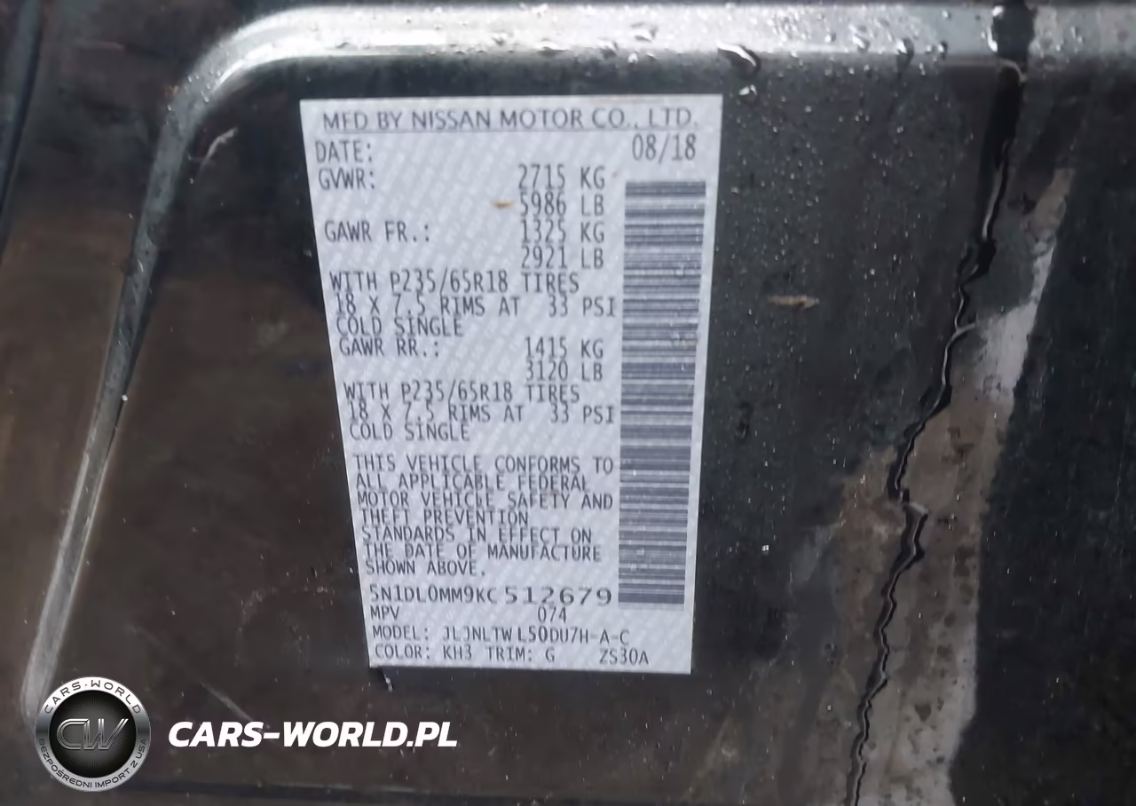 2019 Infiniti Qx60 Luxe VIN:5N1DL0MM9KC512679 - 9