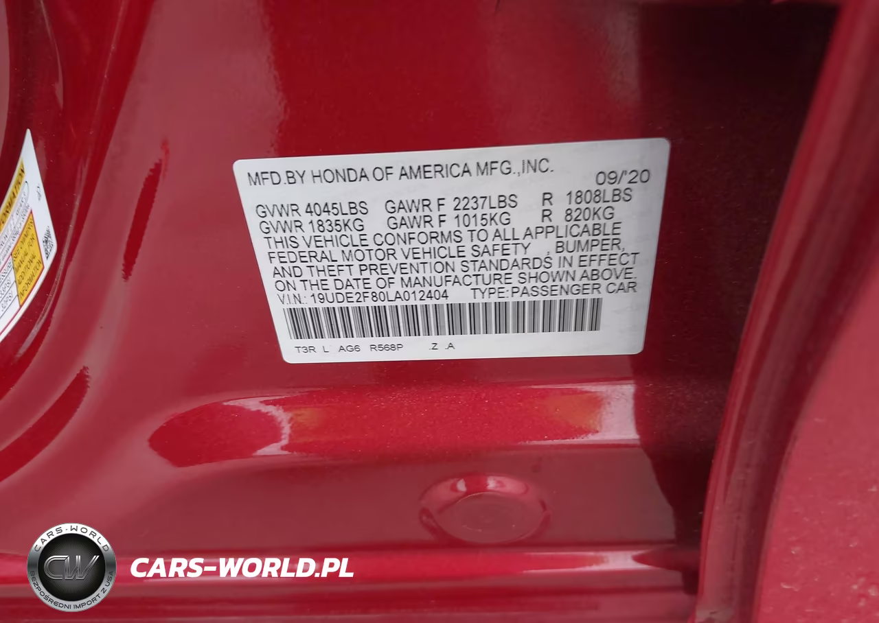 2020 Acura Ilx Premium A-Spec Packages-Technology A-Spec Packages VIN:19UDE2F80LA012404 - 9