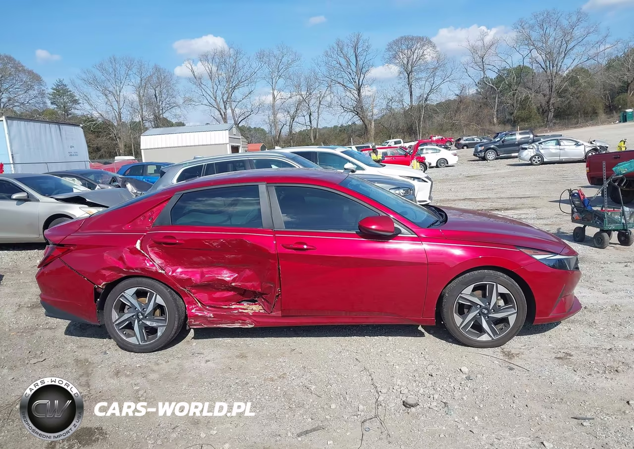 2023 Hyundai Elantra Sel VIN:KMHLS4AG6PU563045 - 13