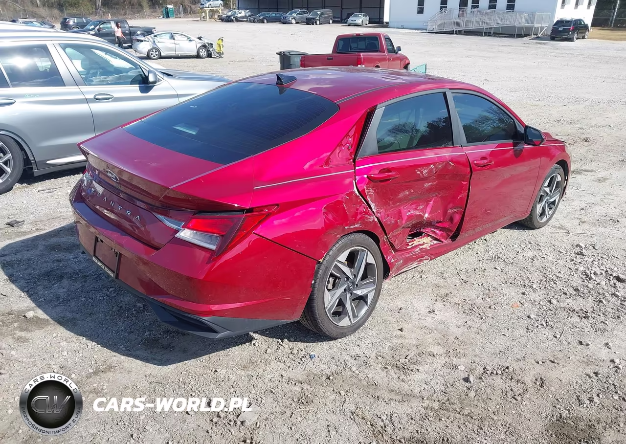 2023 Hyundai Elantra Sel VIN:KMHLS4AG6PU563045 - 4