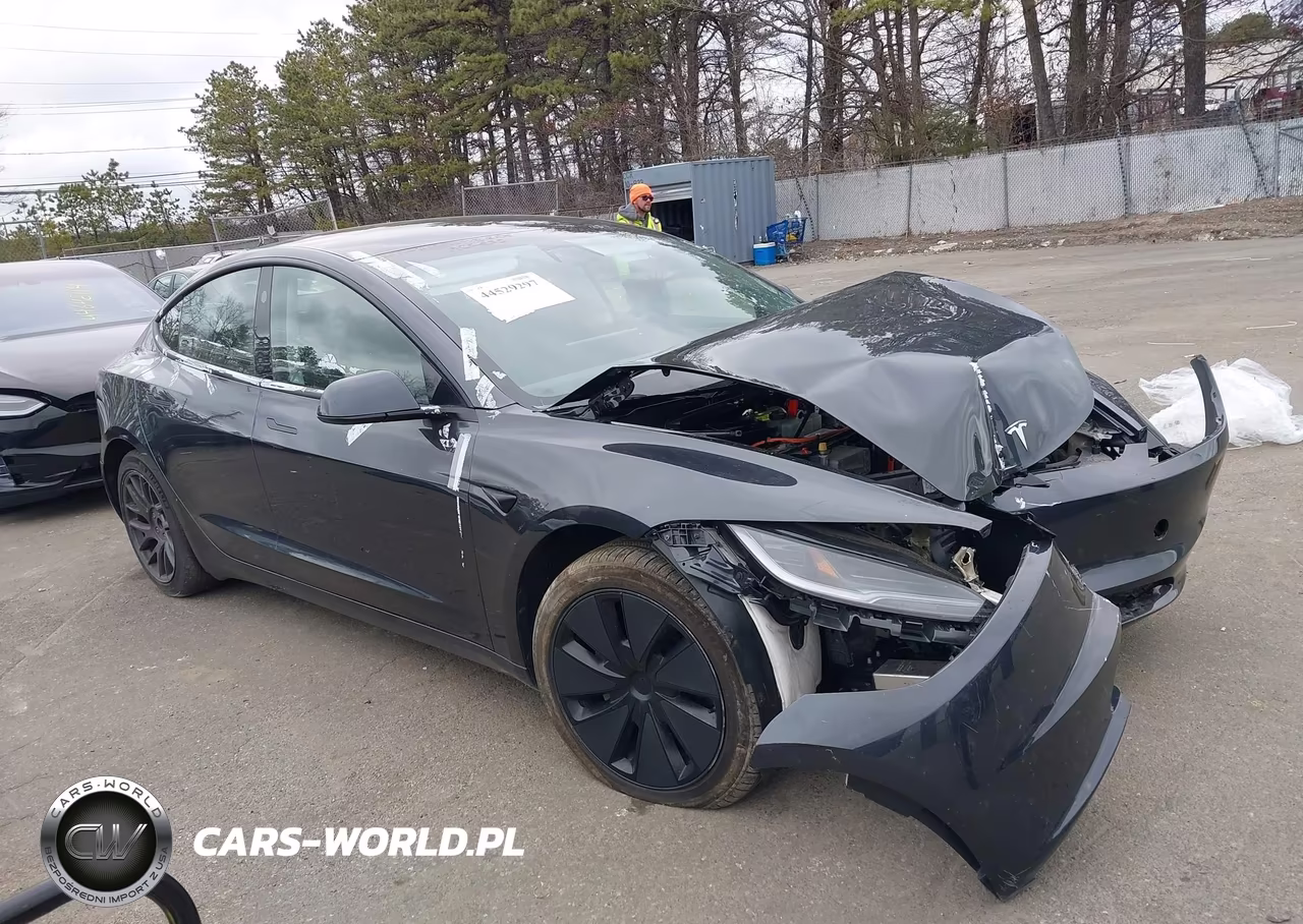 2024 Tesla Model 3 Long Range Dual Motor All-Wheel Drive-Rear-Wheel Drive – zdjęcie 1 z 17