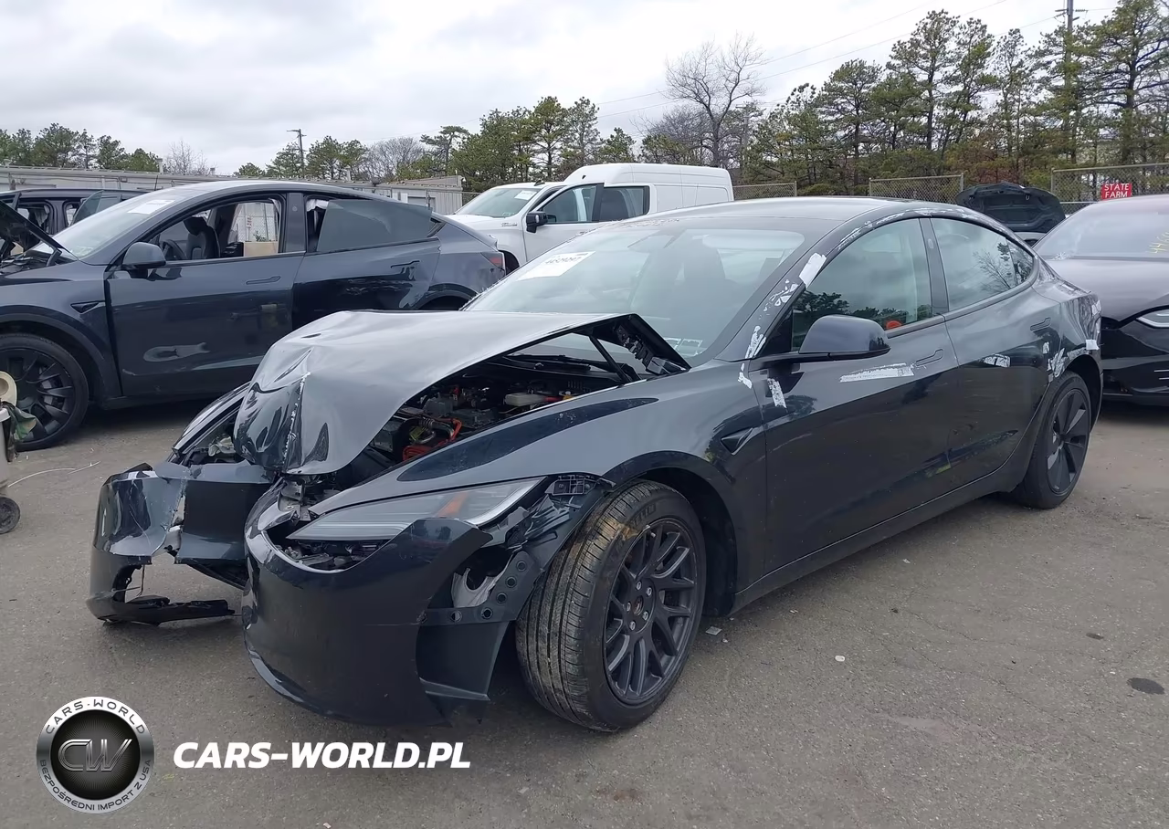 2024 Tesla Model 3 Long Range Dual Motor All-Wheel Drive-Rear-Wheel Drive VIN:5YJ3E1EA8RF855646 - 2