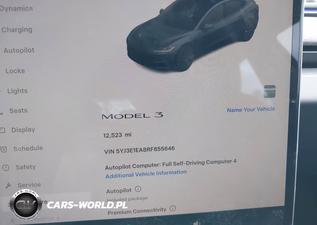 2024 Tesla Model 3 Long Range Dual Motor All-Wheel Drive-Rear-Wheel Drive VIN:5YJ3E1EA8RF855646 - 7