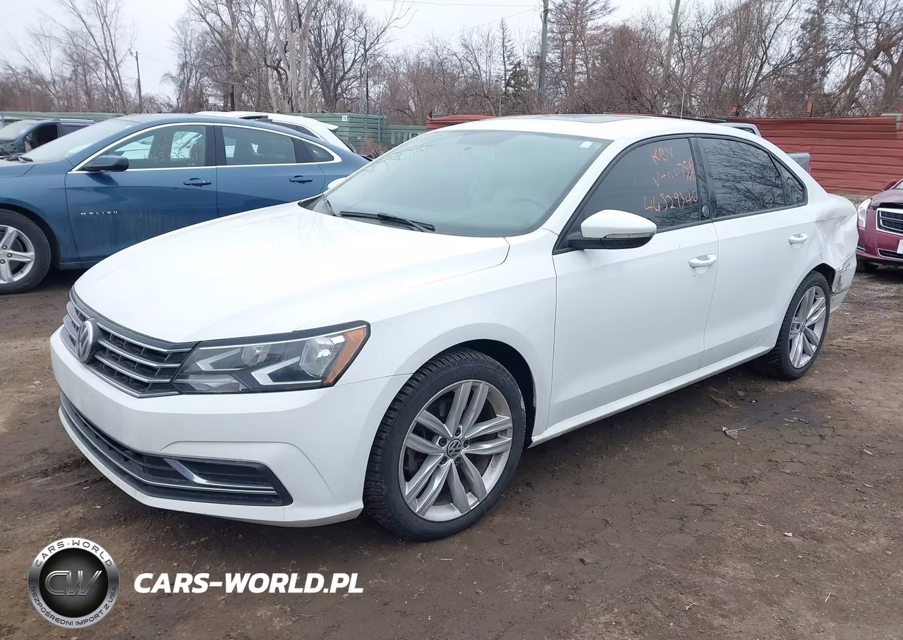 2019 Volkswagen Passat 2.0T Wolfsburg Edition VIN:1VWLA7A39KC007538 - 2