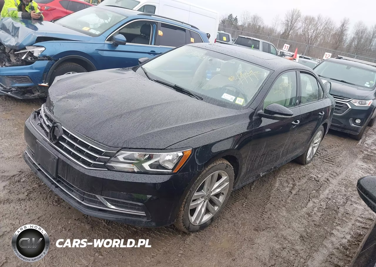 2019 Volkswagen Passat 2.0T Wolfsburg Edition VIN:1VWLA7A39KC007622 - 2