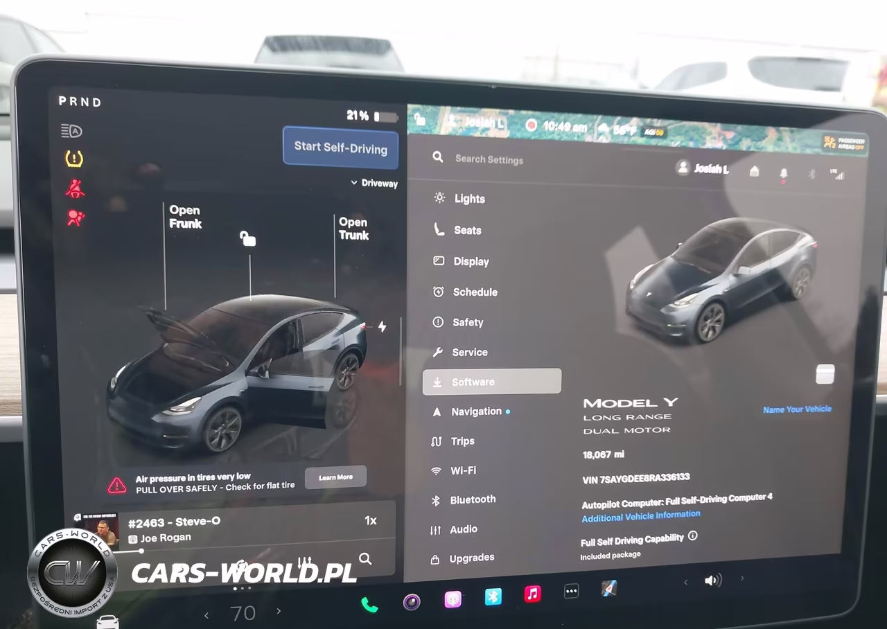 2024 Tesla Model Y Long Range Dual Motor All-Wheel Drive VIN:7SAYGDEE8RA336133 - 17