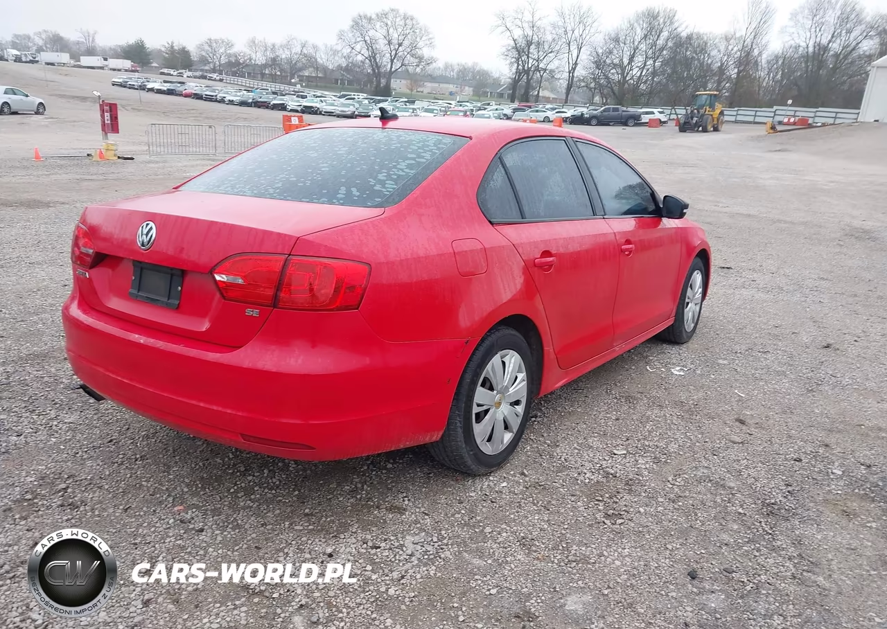 2014 Volkswagen Jetta 1.8T Se VIN:3VWD17AJ6EM417557 - 4