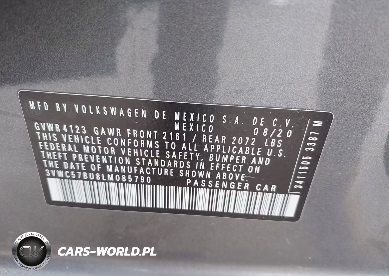 2020 Volkswagen Jetta 1.4T R-Line-1.4T S-1.4T Se VIN:3VWC57BU8LM085790 - 9