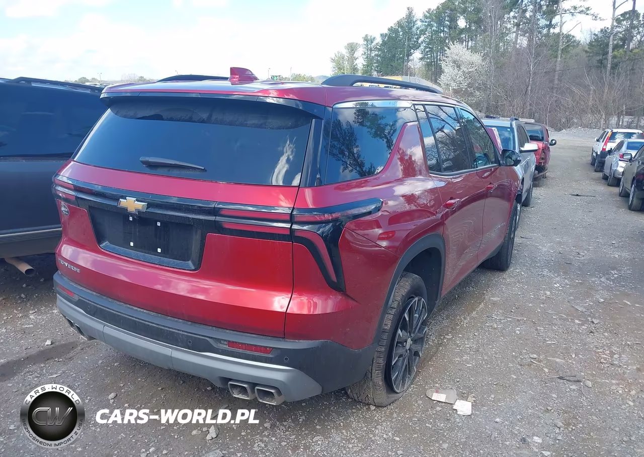 2025 Chevrolet Traverse Fwd Lt VIN:1GNERGRSXSJ225541 - 4