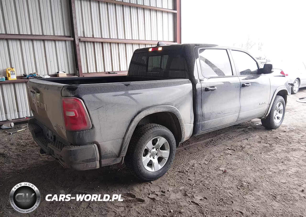 2025 Ram 1500 Big Horn 4X4 5'7 Box VIN:1C6SRFFP4SN729377 - 4