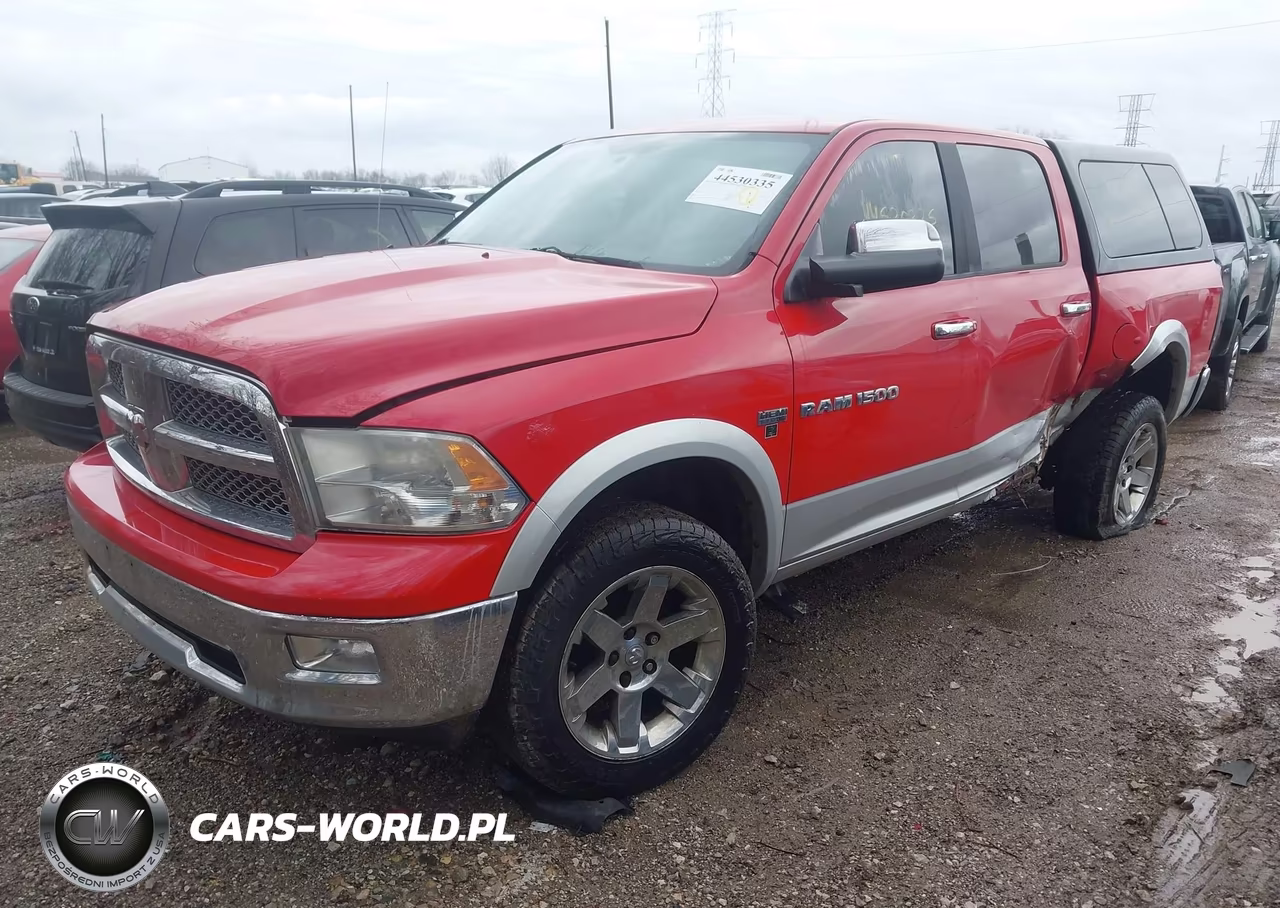2012 Ram 1500 Laramie VIN:1C6RD7NT5CS112297 - 2