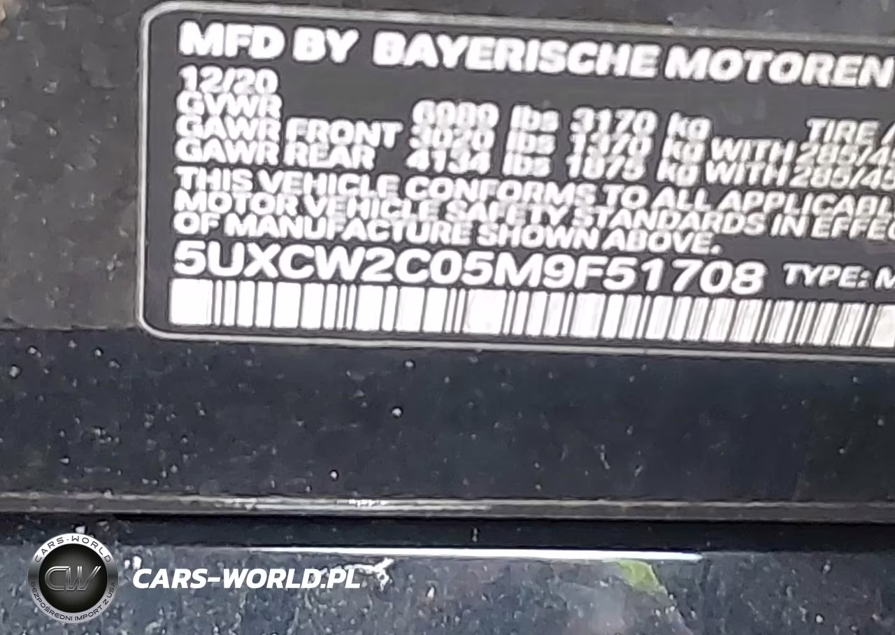 2021 BMW X7 xDrive40I VIN:5UXCW2C05M9F51708 - 9