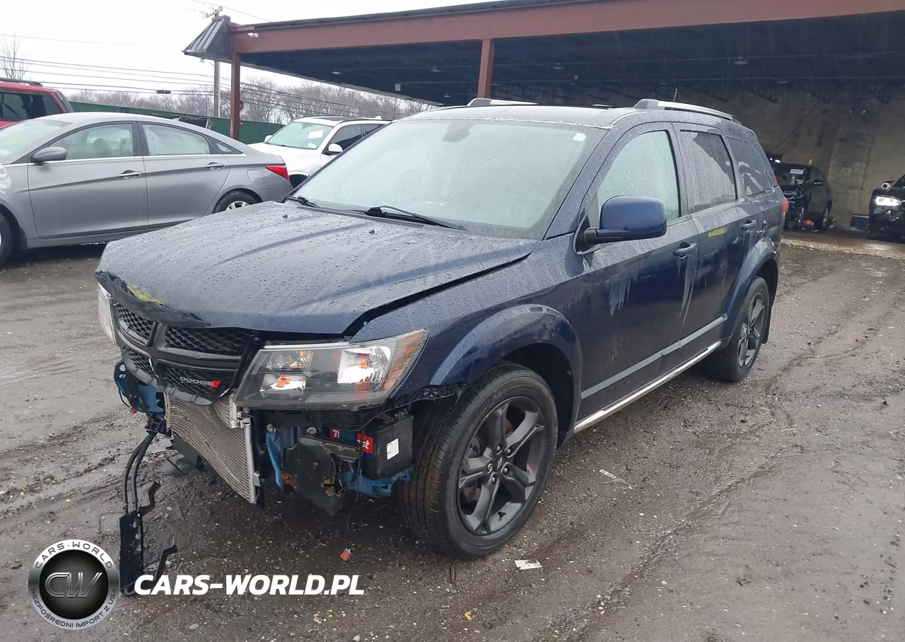 2018 Dodge Journey Crossroad Awd VIN:3C4PDDGG8JT512915 - 2