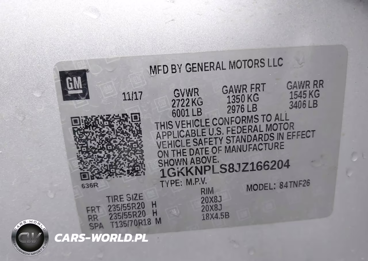 2018 GMC Acadia Denali VIN:1GKKNPLS8JZ166204 - 9