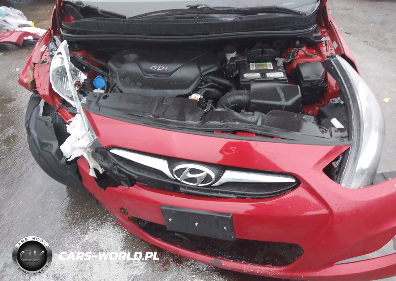 2013 Hyundai Accent Gs VIN:KMHCT5AE3DU128805 - 10