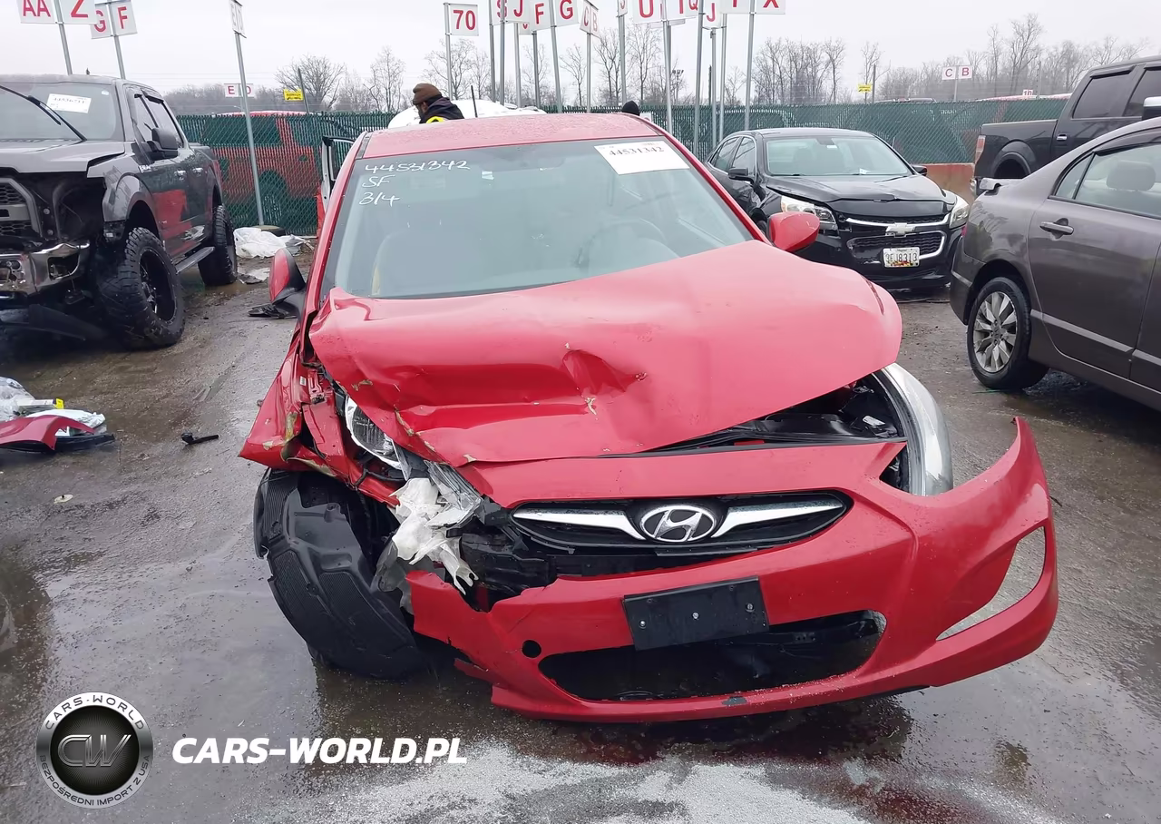 2013 Hyundai Accent Gs VIN:KMHCT5AE3DU128805 - 12