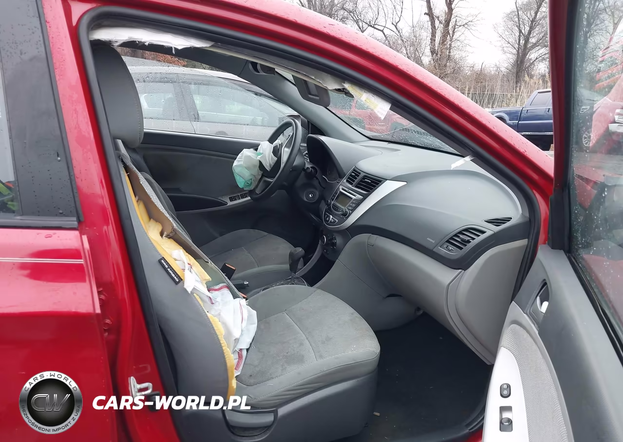 2013 Hyundai Accent Gs VIN:KMHCT5AE3DU128805 - 5