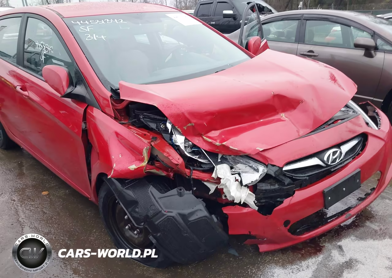 2013 Hyundai Accent Gs VIN:KMHCT5AE3DU128805 - 6