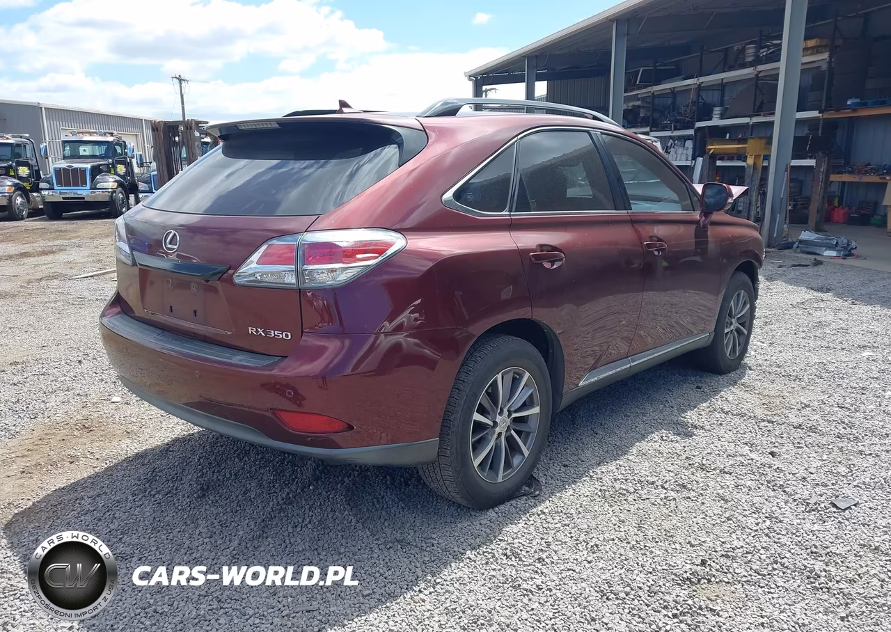 2013 Lexus Rx 350 VIN:JTJZK1BA0D2416618 - 4