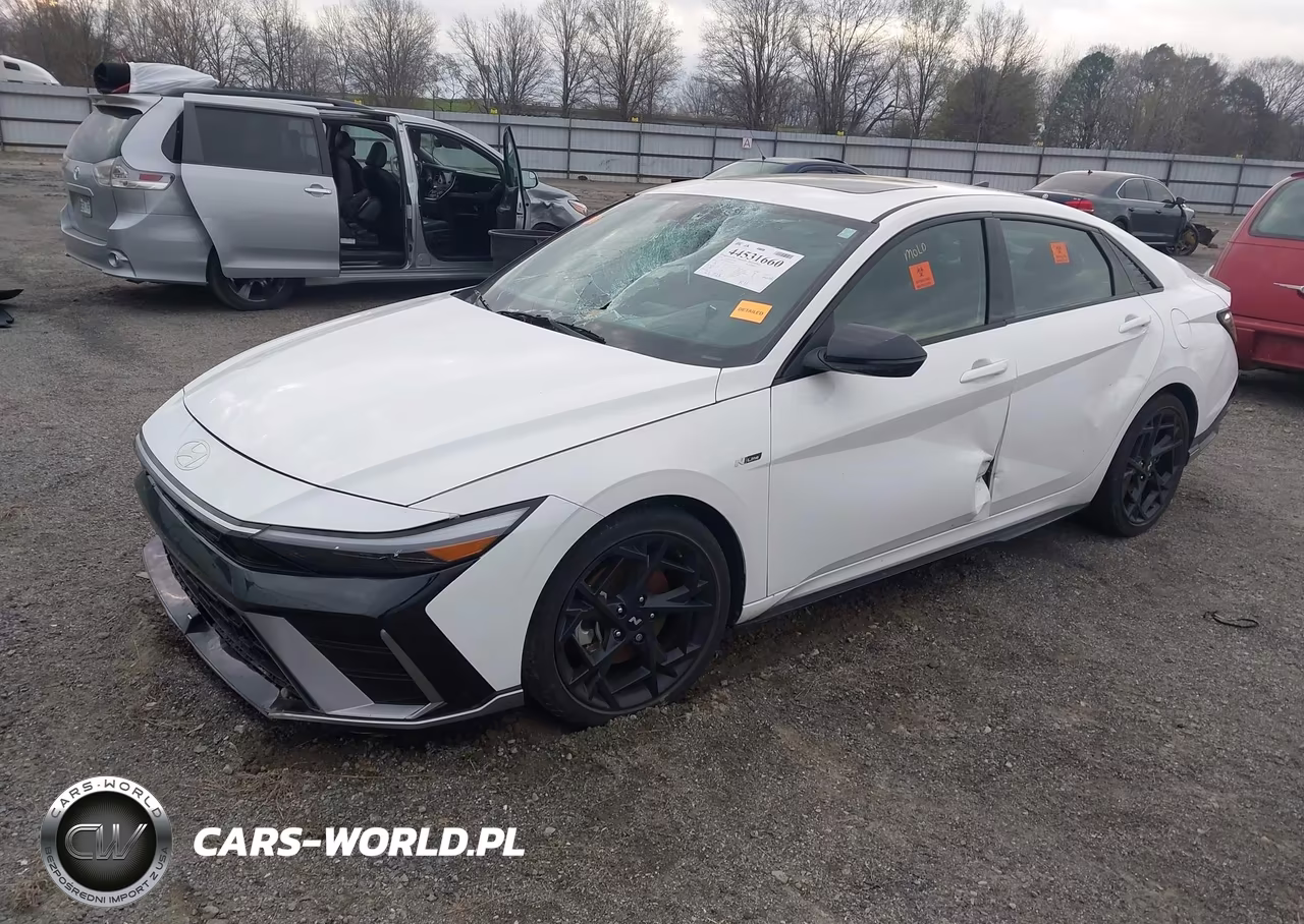 2024 Hyundai Elantra N Line VIN:KMHLR4DF4RU822973 - 2