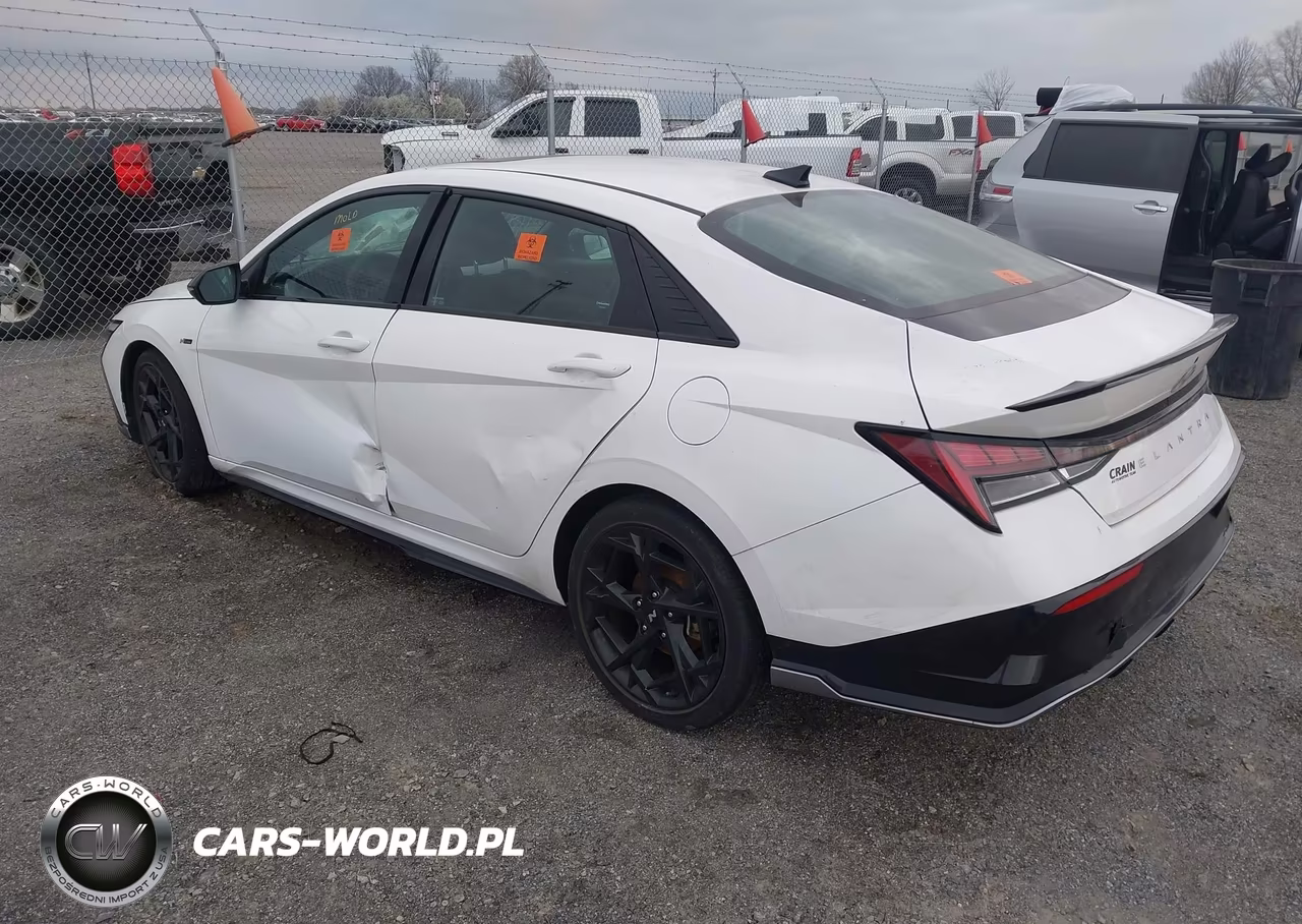2024 Hyundai Elantra N Line VIN:KMHLR4DF4RU822973 - 3