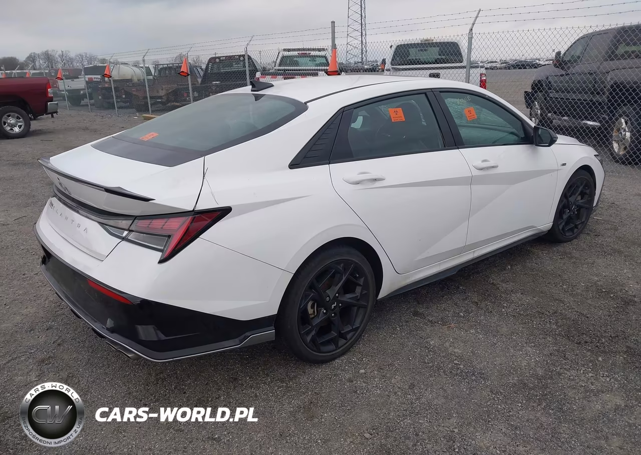 2024 Hyundai Elantra N Line VIN:KMHLR4DF4RU822973 - 4
