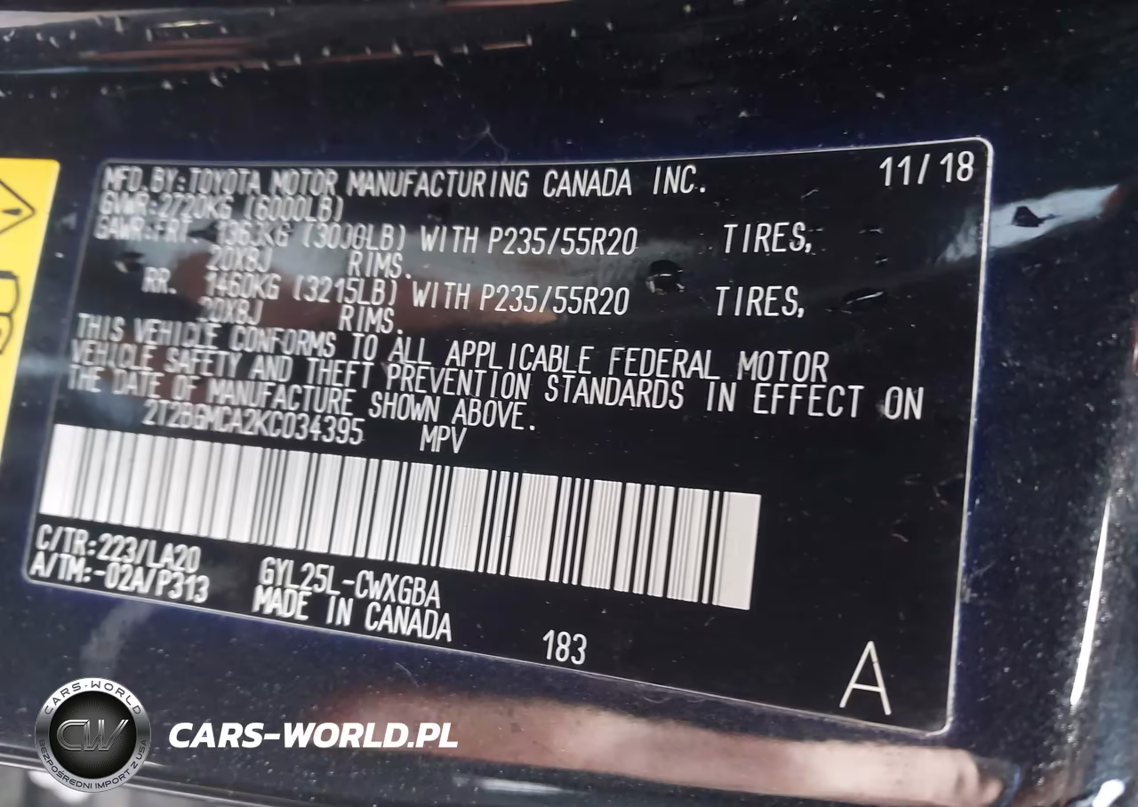 2019 Lexus Rx 450H VIN:2T2BGMCA2KC034395 - 9