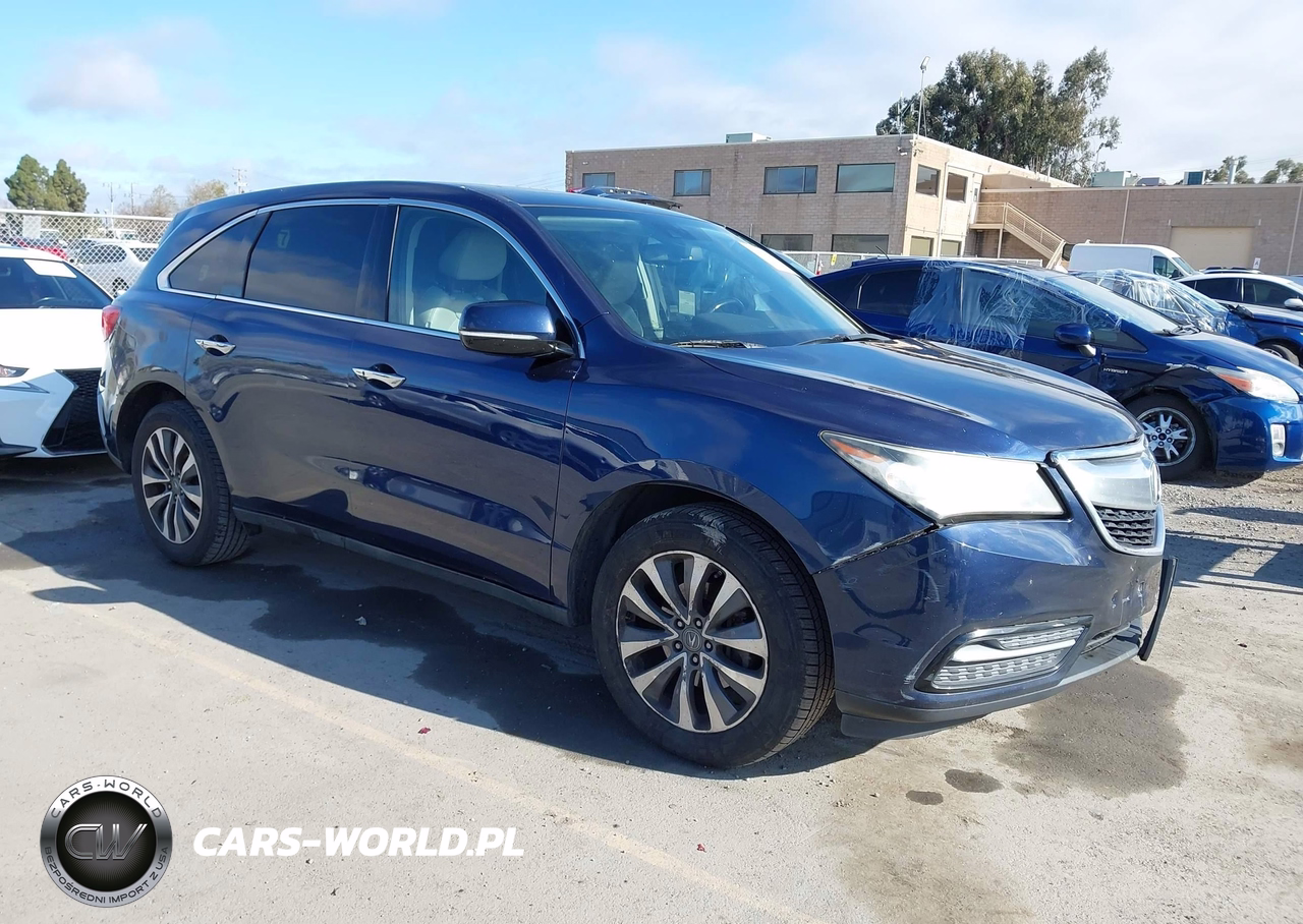2015 Acura Mdx Technology Package