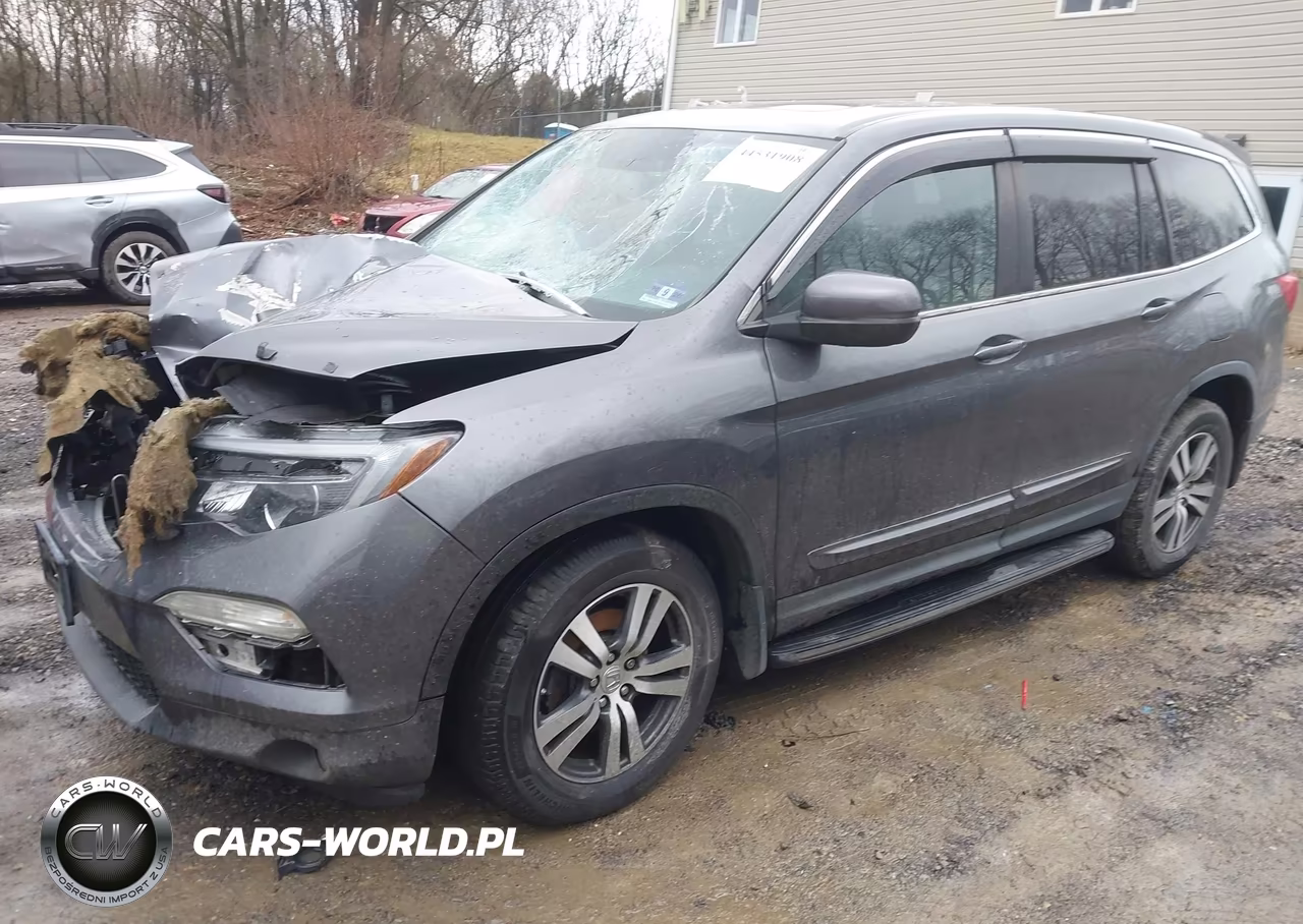 2016 Honda Pilot Ex-L VIN:5FNYF6H78GB017694 - 2