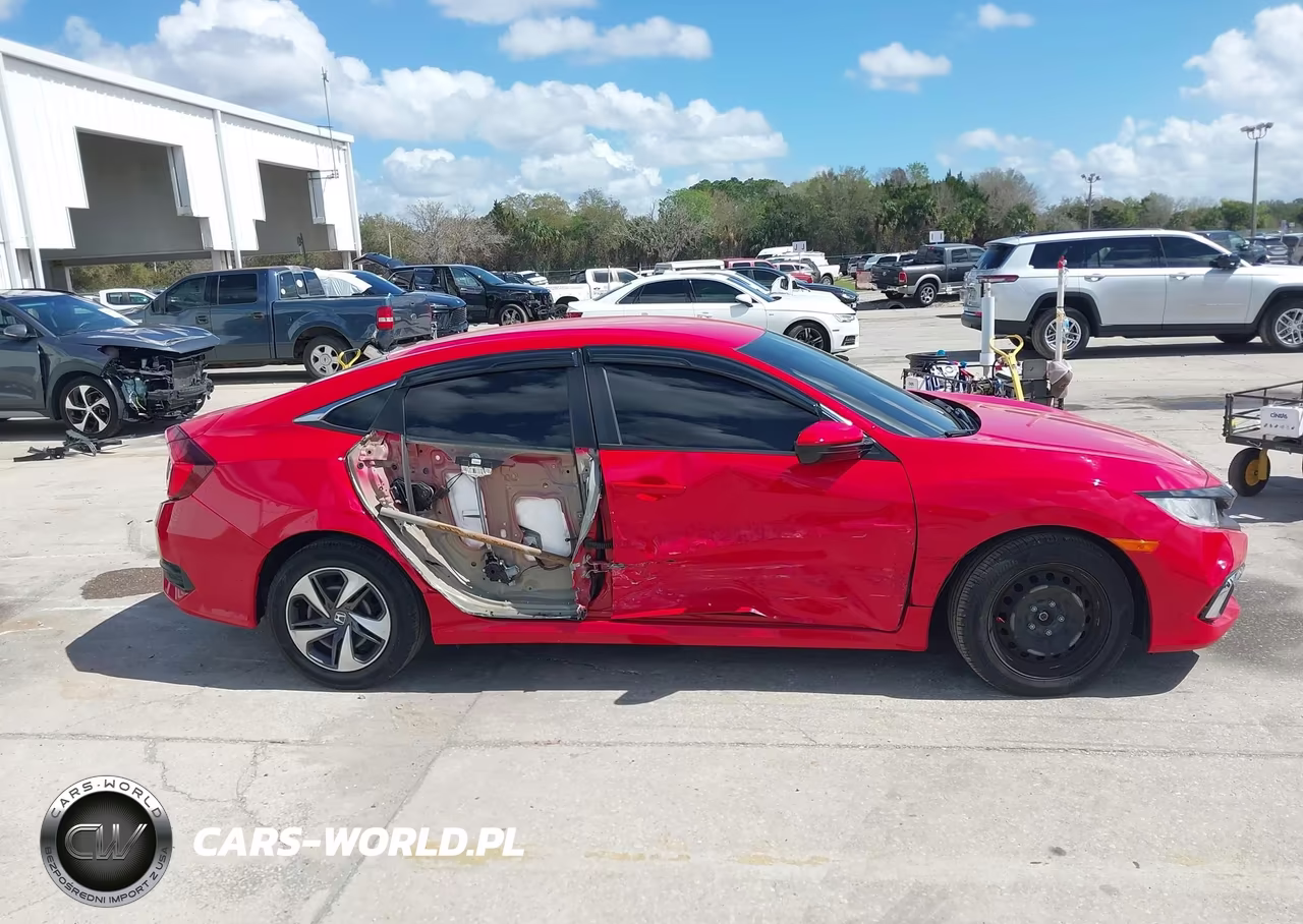 2021 Honda Civic Lx VIN:2HGFC2F66MH504516 - 13