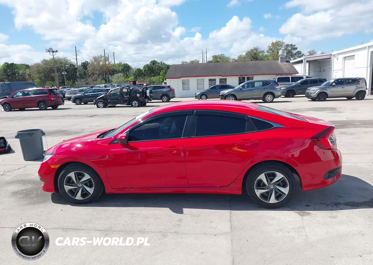 2021 Honda Civic Lx VIN:2HGFC2F66MH504516 - 14