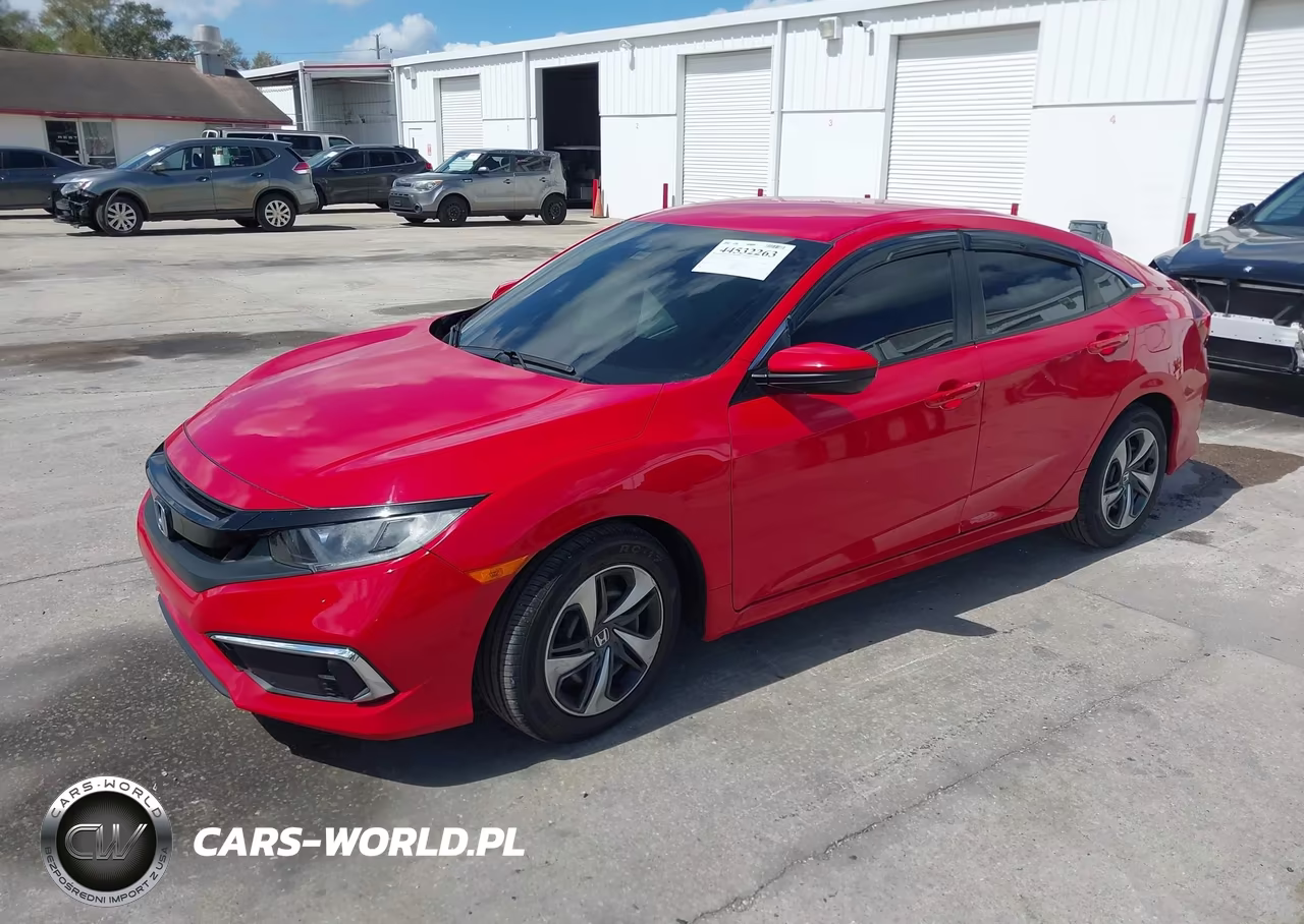 2021 Honda Civic Lx VIN:2HGFC2F66MH504516 - 2