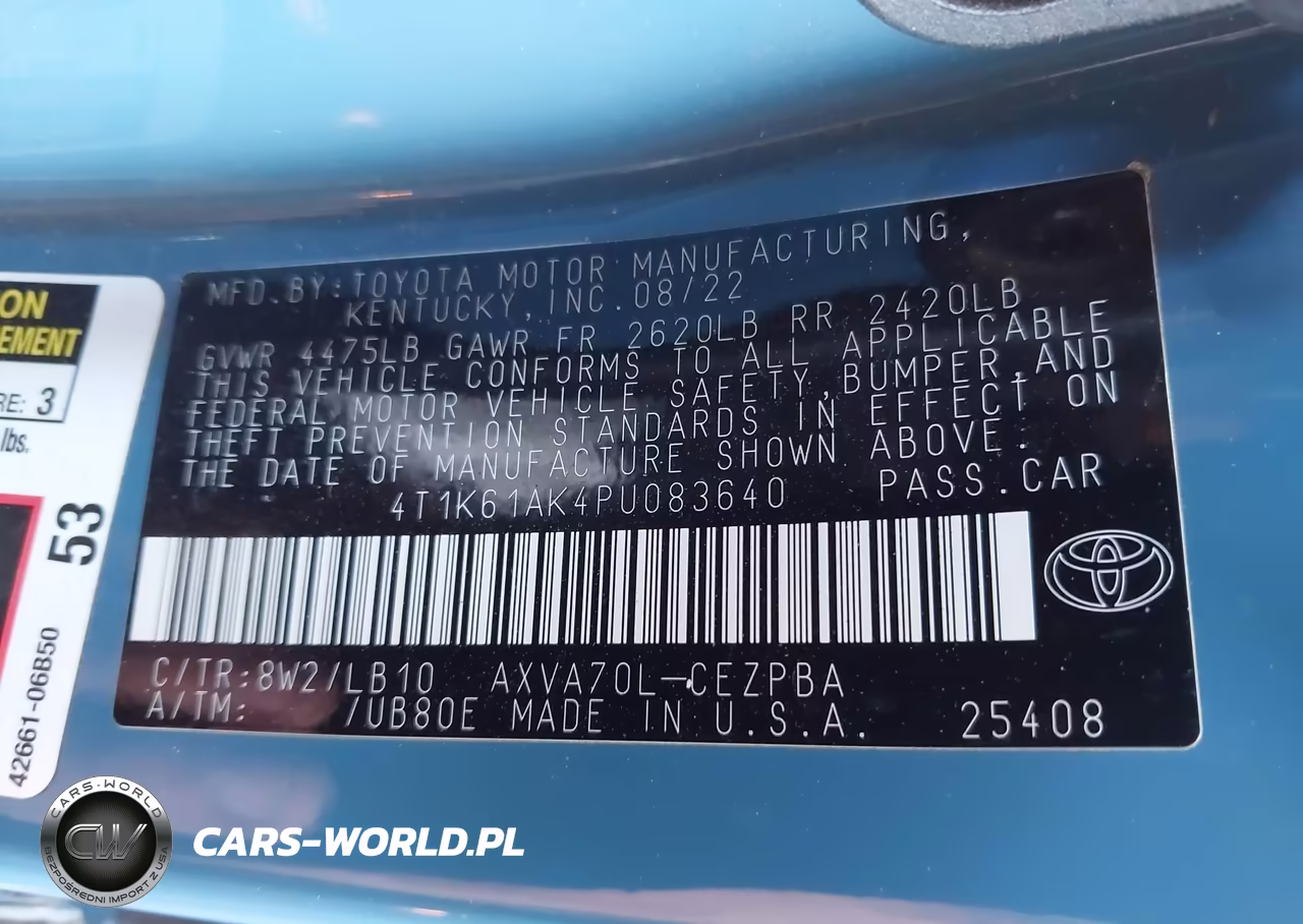 2023 Toyota Camry Xse VIN:4T1K61AK4PU083640 - 9