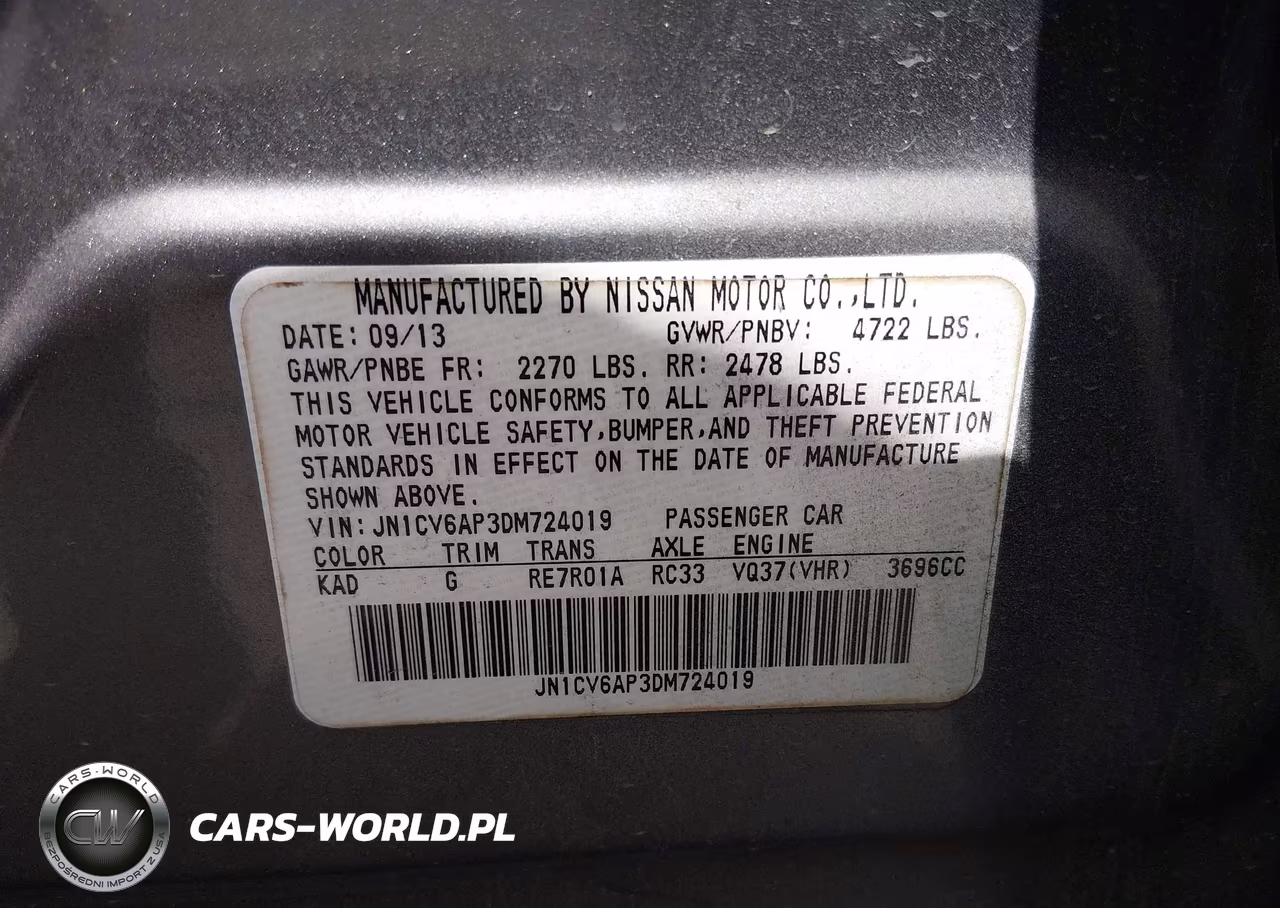 2013 Infiniti G37 Journey-Sport VIN:JN1CV6AP3DM724019 - 9