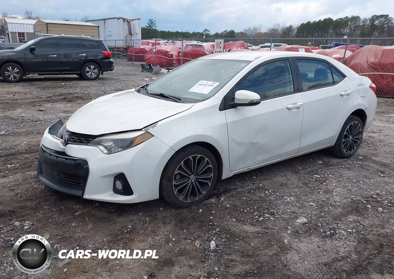 2015 Toyota Corolla S Plus VIN:5YFBURHE6FP269717 - 2