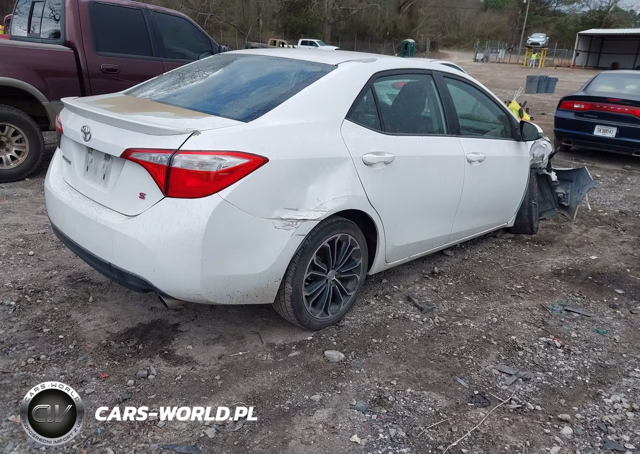 2015 Toyota Corolla S Plus VIN:5YFBURHE6FP269717 - 4