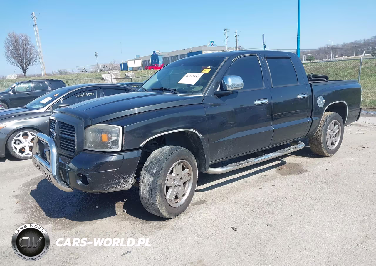 2007 Dodge Dakota Slt VIN:1D7HW48JX7S145346 - 2