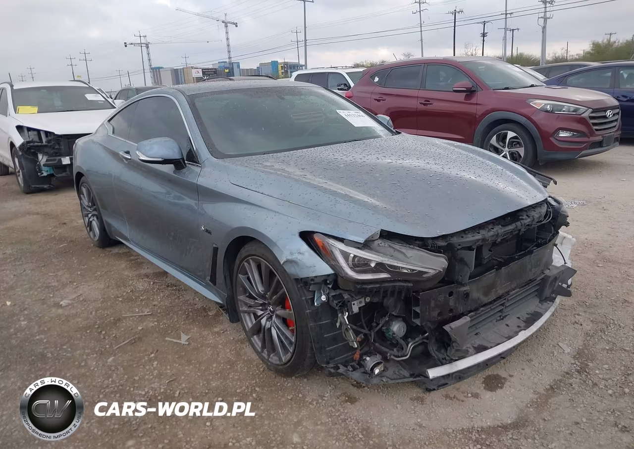 2017 Infiniti Q60 3.0T Red Sport 400