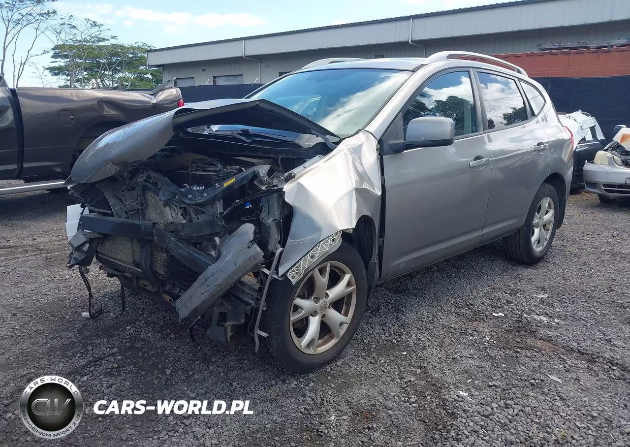 2008 Nissan Rogue Sl VIN:JN8AS58V28W119922 - 2
