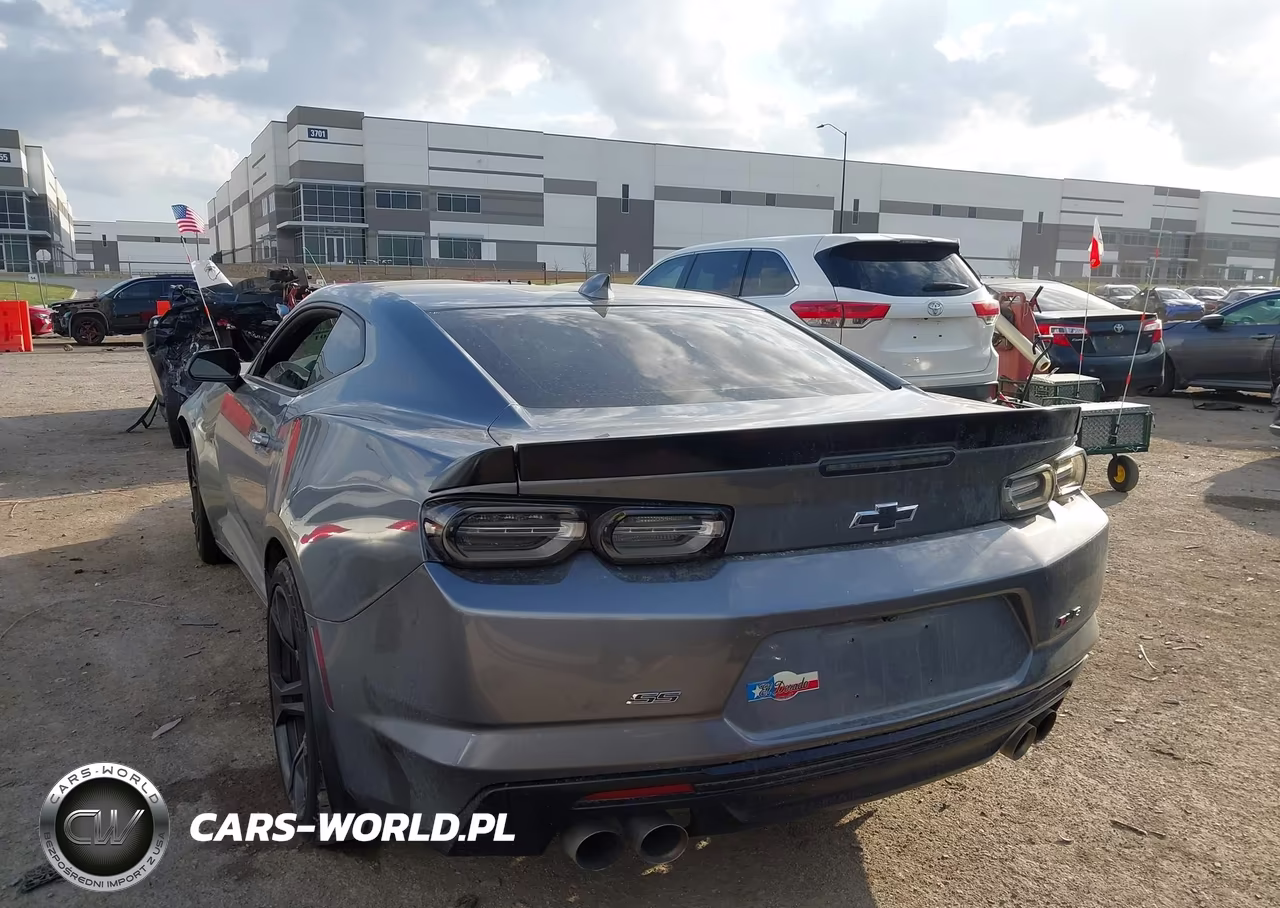 2021 Chevrolet Camaro Rwd 1Ss VIN:1G1FF1R77M0103039 - 3