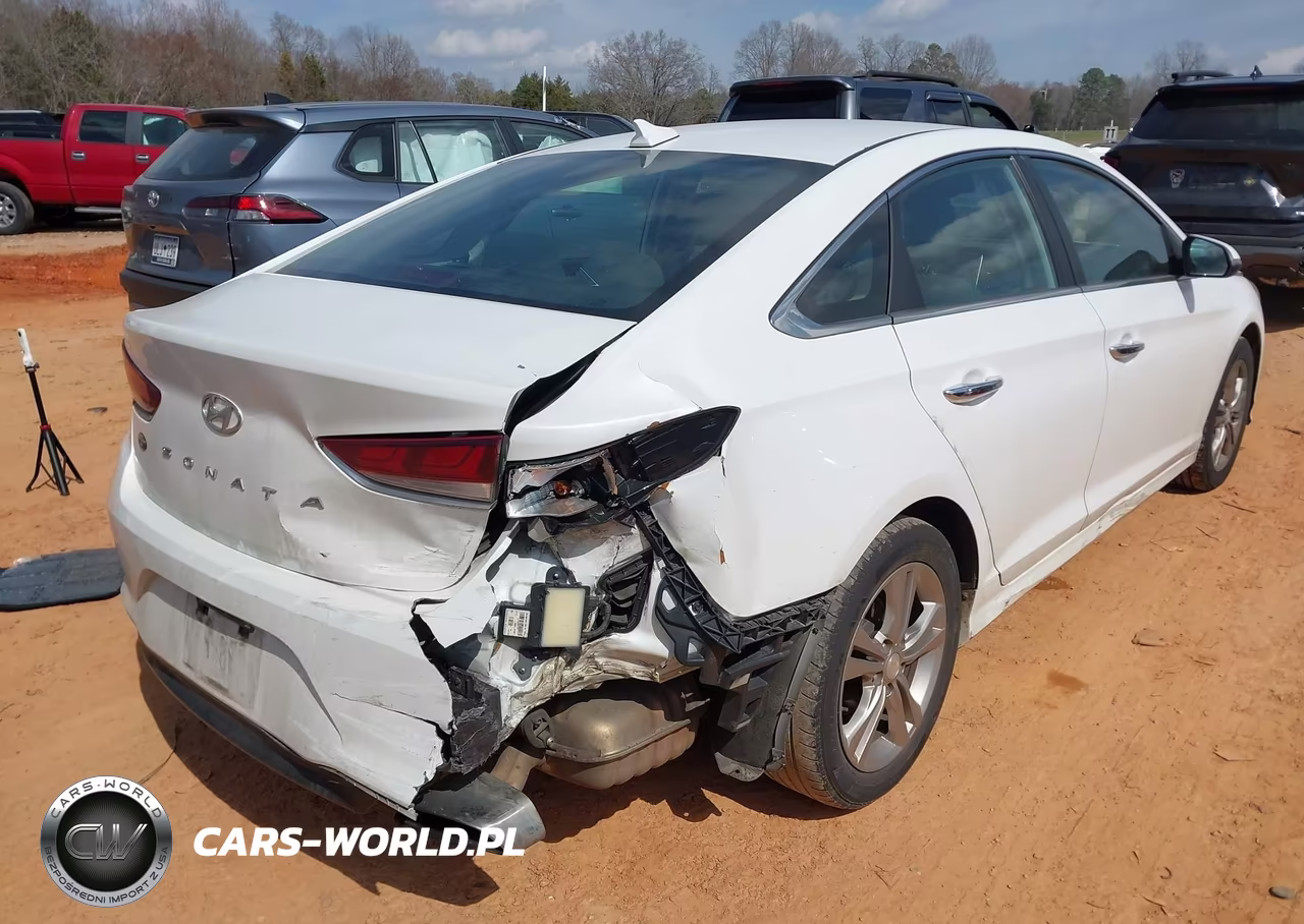 2019 Hyundai Sonata Sel VIN:5NPE34AF1KH815840 - 4