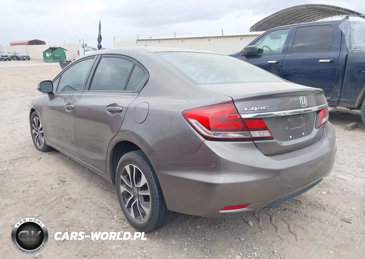 2013 Honda Civic Ex VIN:2HGFB2F82DH527473 - 3