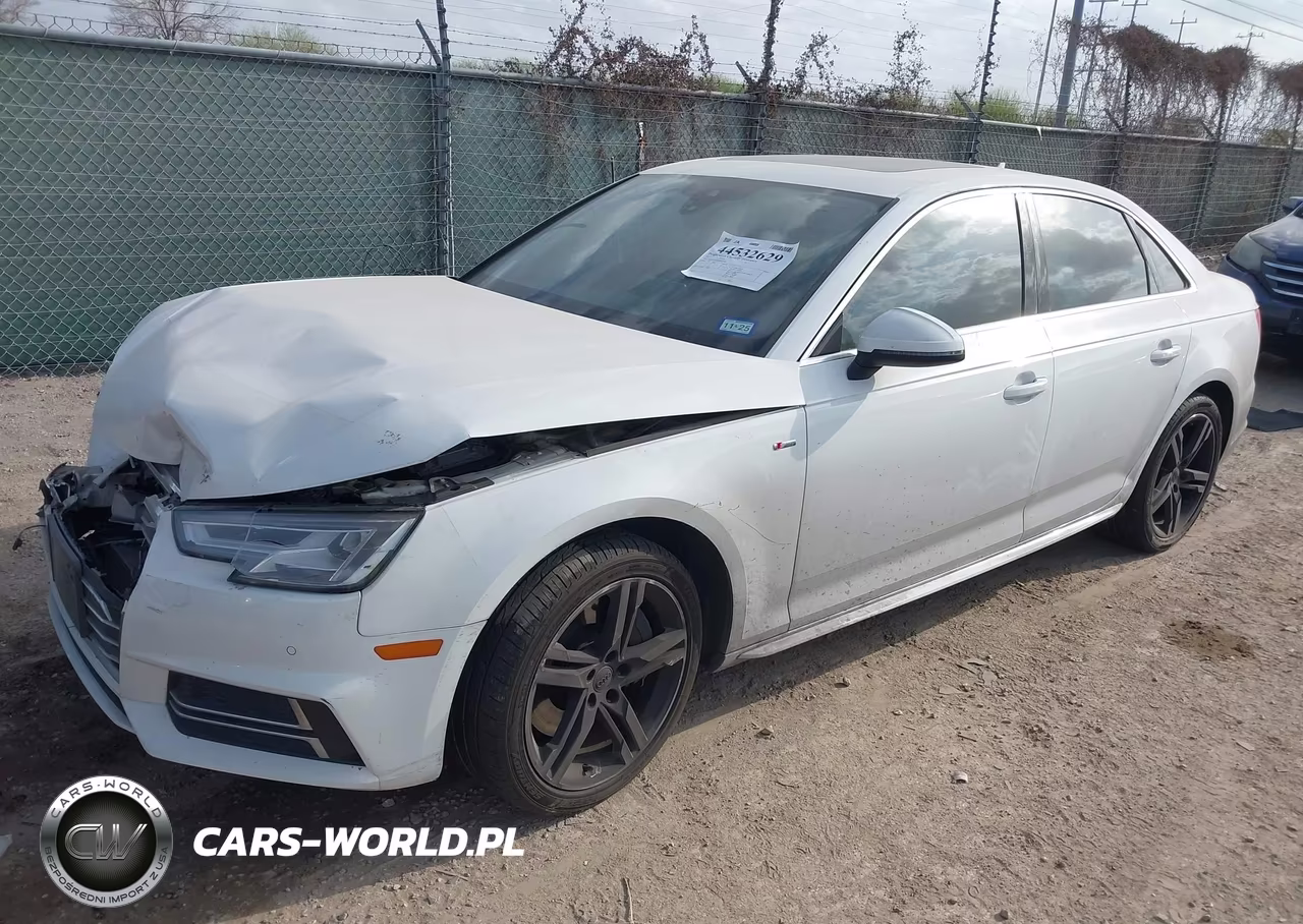 2017 Audi A4 2.0T Premium VIN:WAUENAF45HN002880 - 2