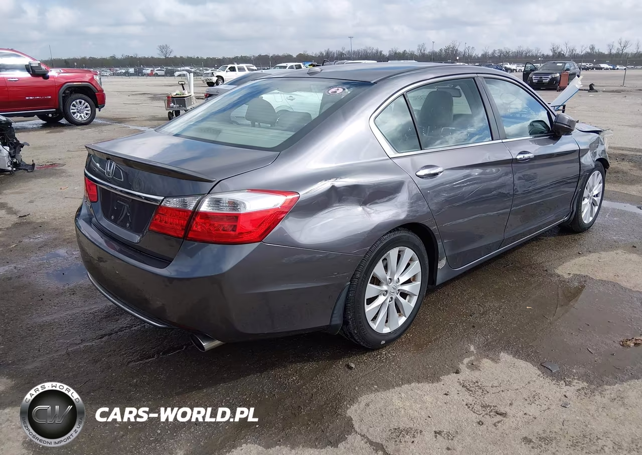 2014 Honda Accord Ex-L VIN:1HGCR2F87EA027100 - 4