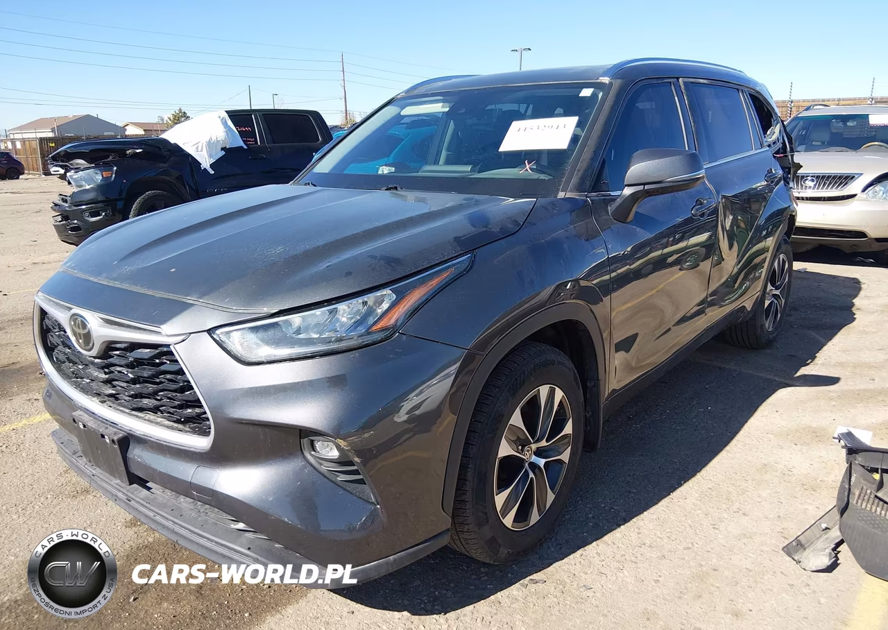 2020 Toyota Highlander Xle VIN:5TDGZRBHXLS522745 - 2
